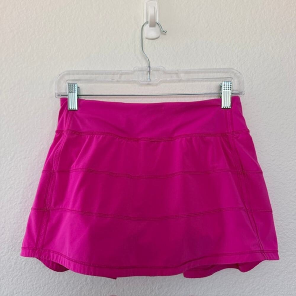 Lululemon Pace Rival Mid-Rise Skort Sonic Pink Women's 4 Athletic Tennis Gym